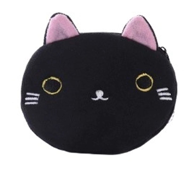 Women's Cat Plush Zipper Coin Purses