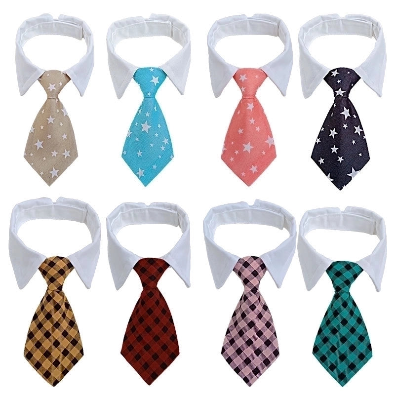 British Style Polyester Cotton Stripe Pet Accessories 1 Piece
