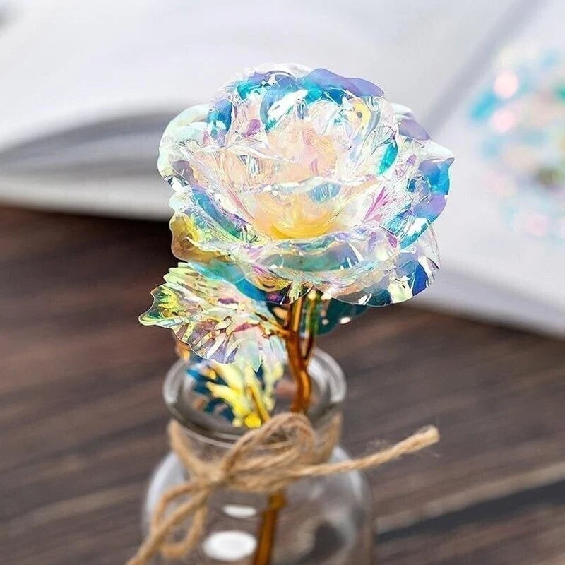 💝🔥Valentine's Day Hot Sale🎁A lovely GIFT! 💐Colorful Crystal Rose