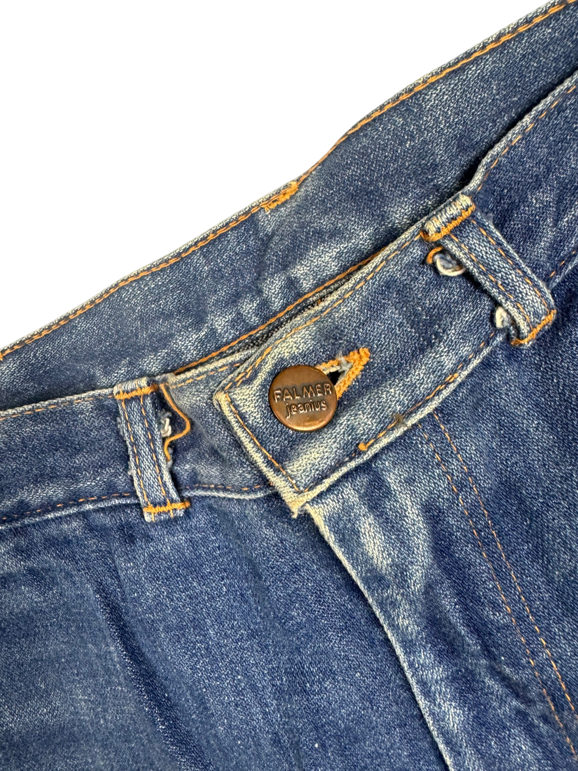 Falmer 70's Denim Stone Wash Jeans