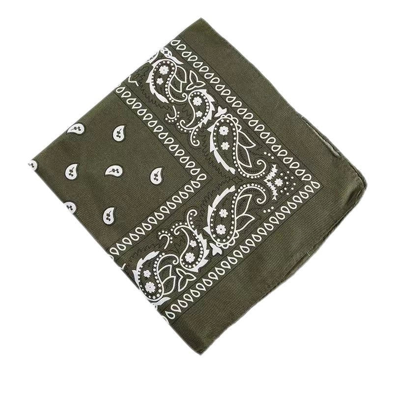 Supply Spot Batch Of Polyester 21g Cashew Flower Scarf Paisley Hip-hop Hip-hop Outdoor Polyester