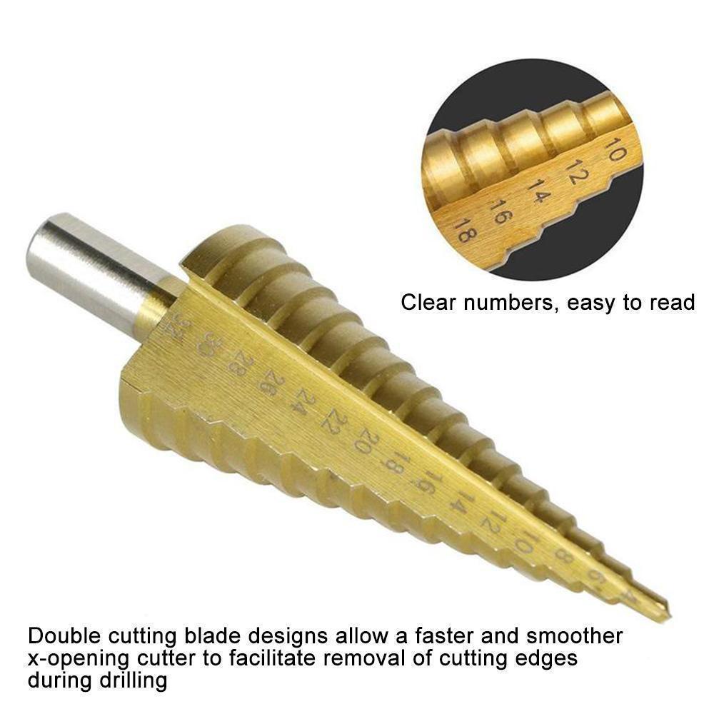 itanium Step Drill (3 pieces)