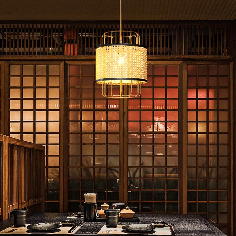 Fiji Sol | Boho Rattan Soliya Pendant Lamp