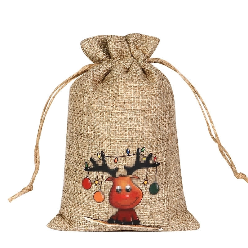 Christmas Linen Christmas House Christmas Tree Santa Claus Cute