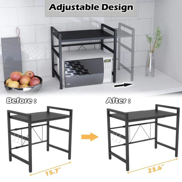 Adjustable Microwave Shelf