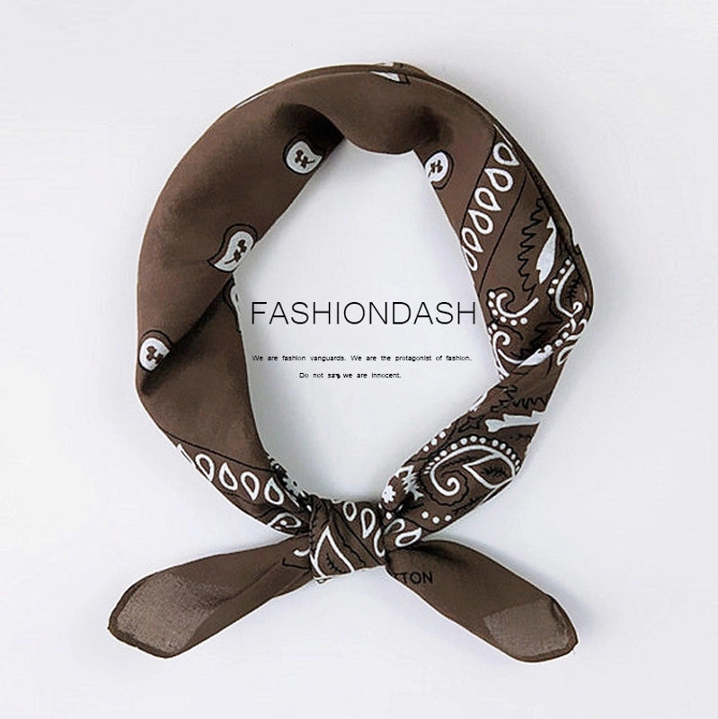 55 Small Square Scarf Women's Spring And Autumn Summer  New Student Work Scarf Professional Headscarf Scarf