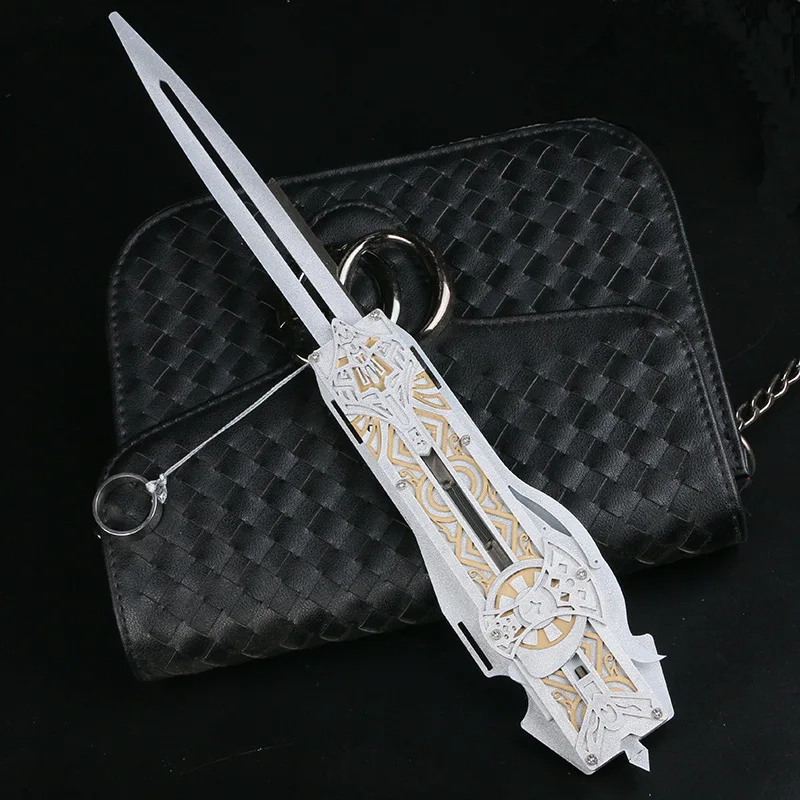 Cosplay hidden sword PVC blade action character props Edward weapon sword can pop up children's adult toy props