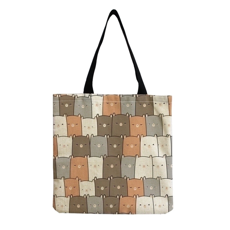 Women's Fashion Cat Shopping Bags