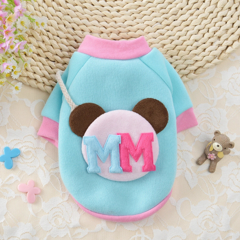 Cute Pet Princess Dress Autumn/winter Clothes For Teddy Bichon Cats Small Dogs Fashionable Pet Apparel