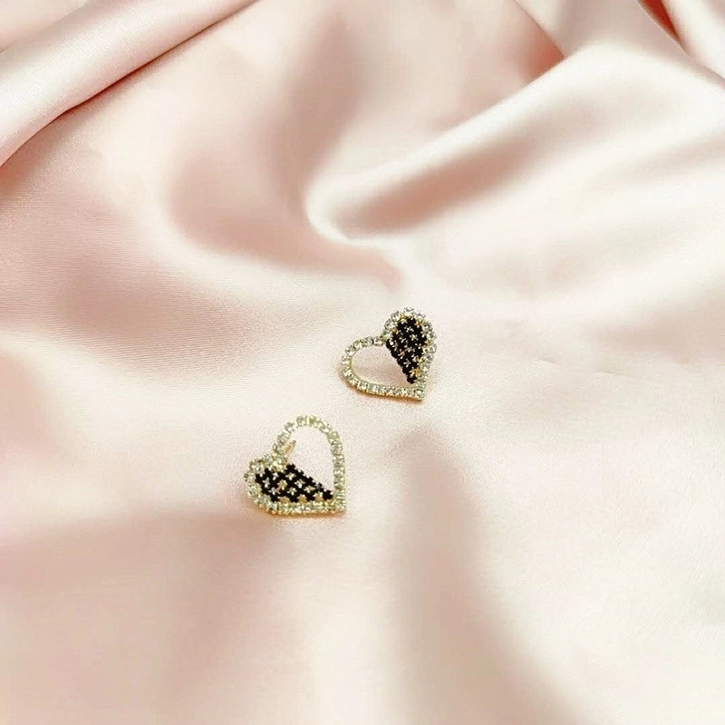 1 Pair Fashion Flower Butterfly Bow Knot Inlay Alloy Artificial Pearls Rhinestones Shell Earrings