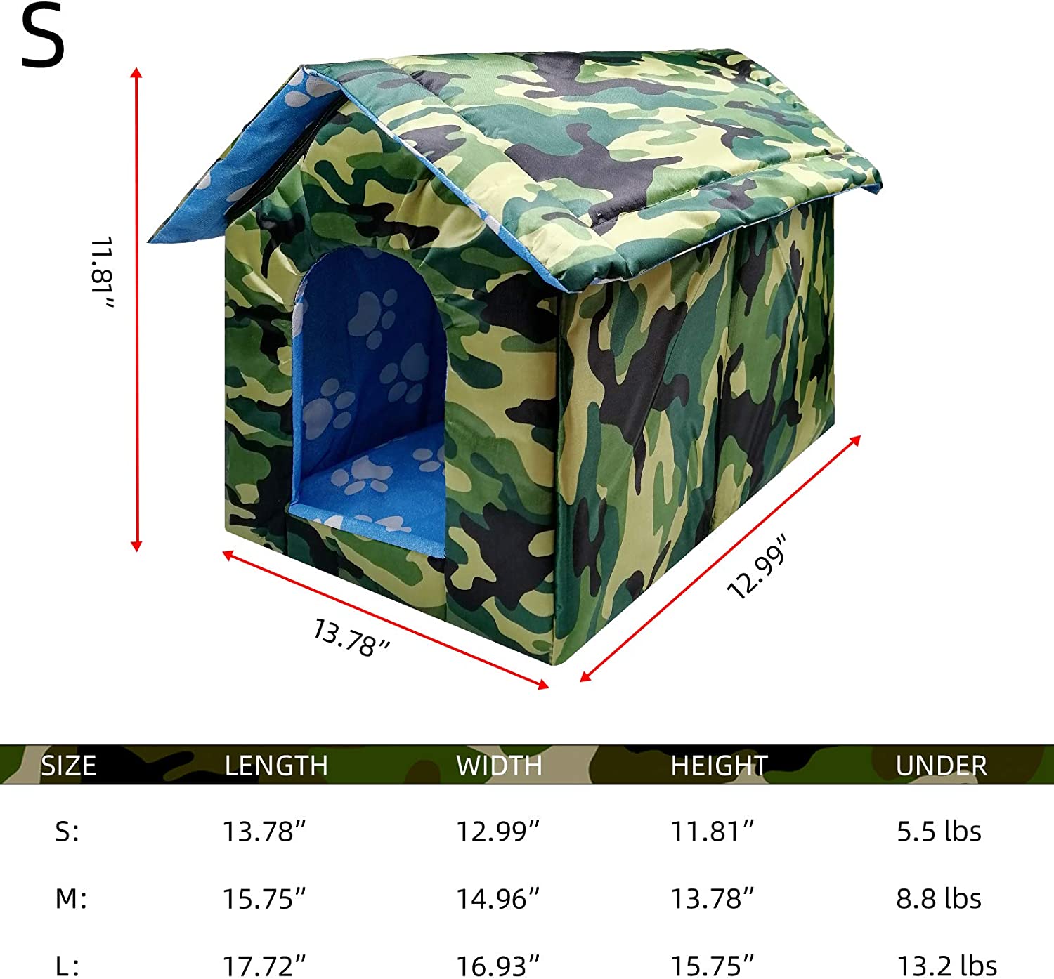 Waterproof Pet House | Portable Dog & Cat Kennel