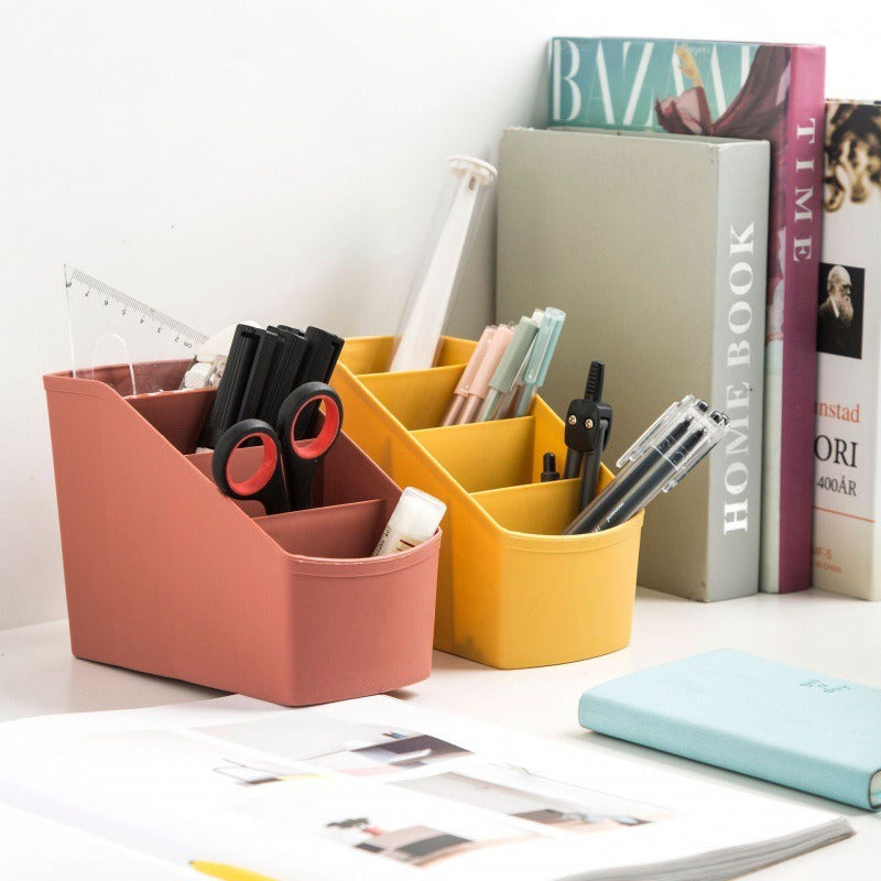 Four-Compartment Multi-Purpose Desk Organizer