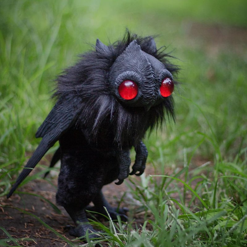 🎁✨Mothman Baby Poseable Art Doll