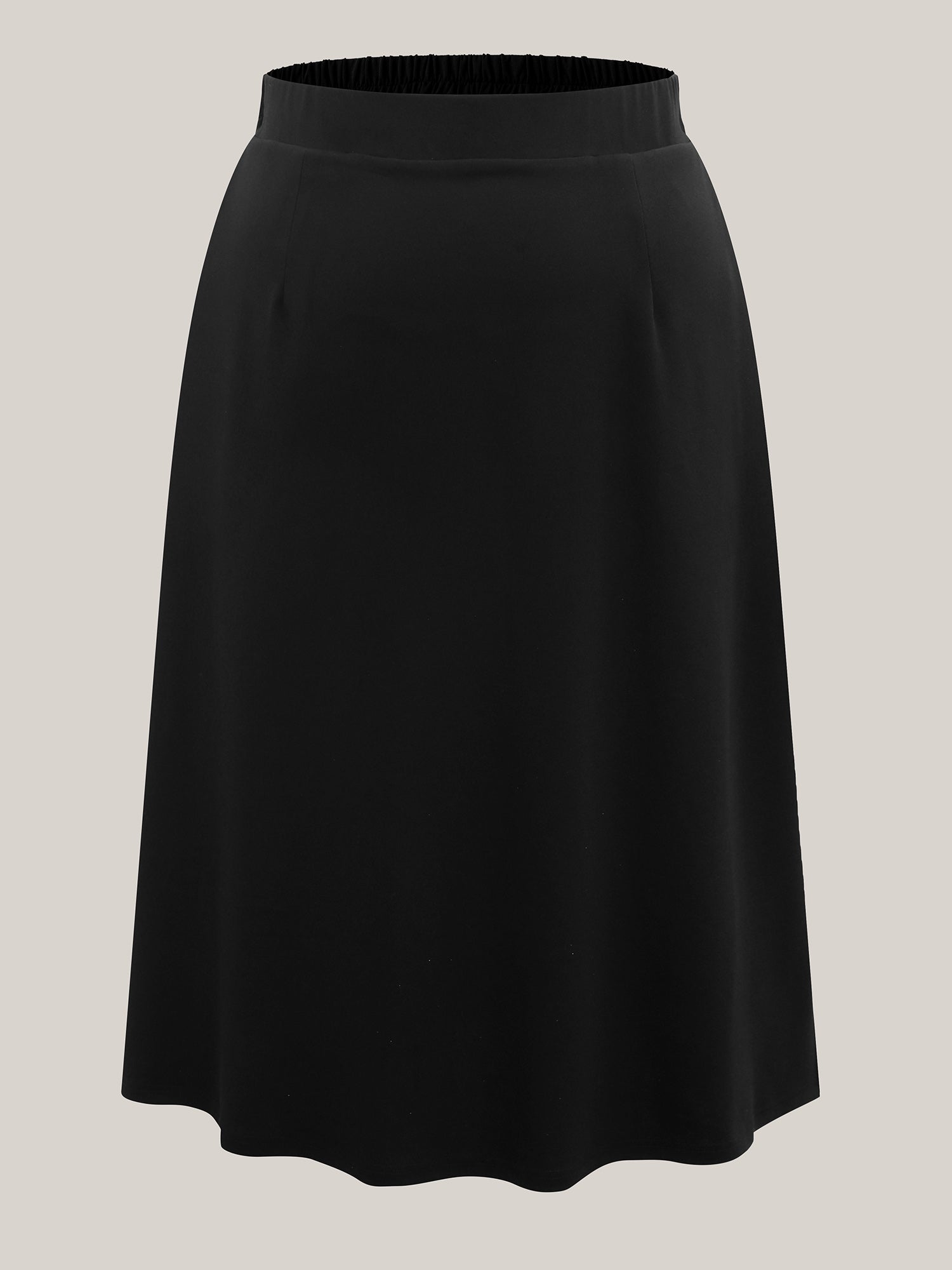 Side Slit Straight Fit Maxi Skirt