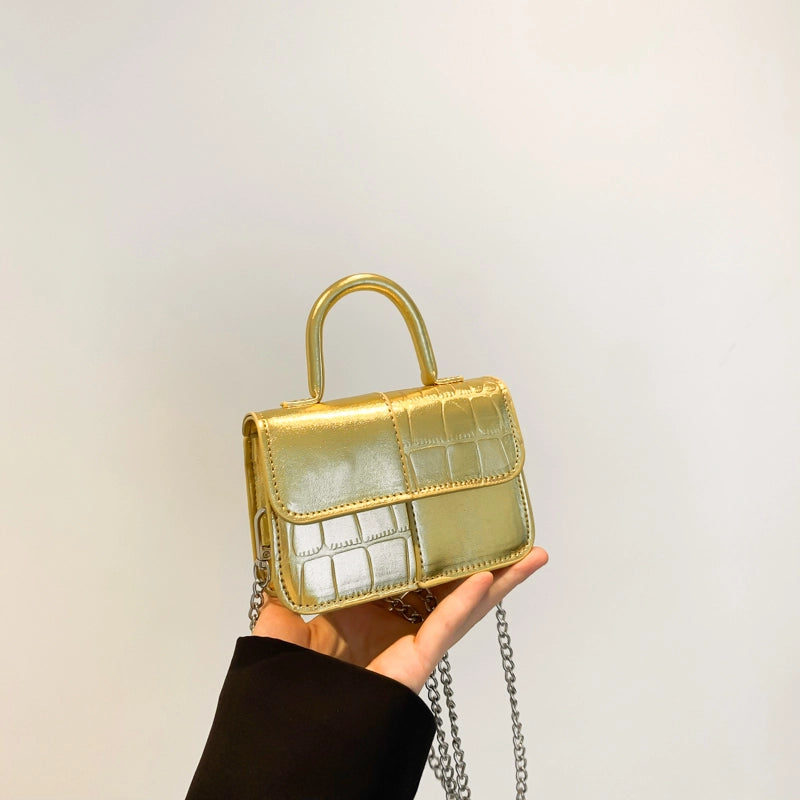 Candy Color Small Square Bag  Small Bag Fashion Portable Shoulder Messenger Bag