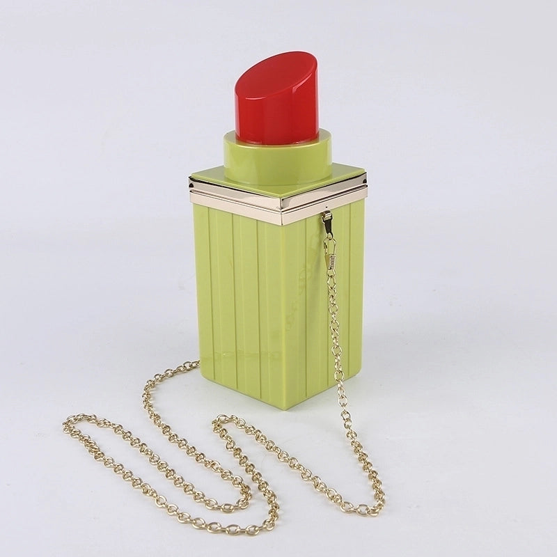 Arylic Lipstick Square Evening Bags