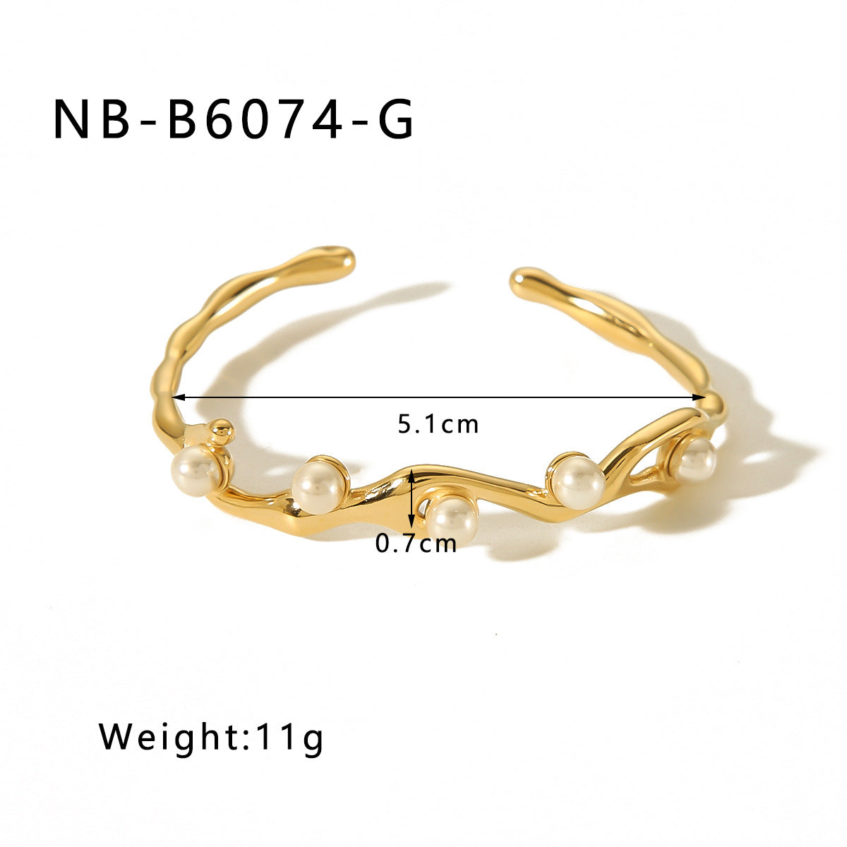 IG Style Pentagram Square Heart Octagram Stainless Steel Electroplating Bangles
