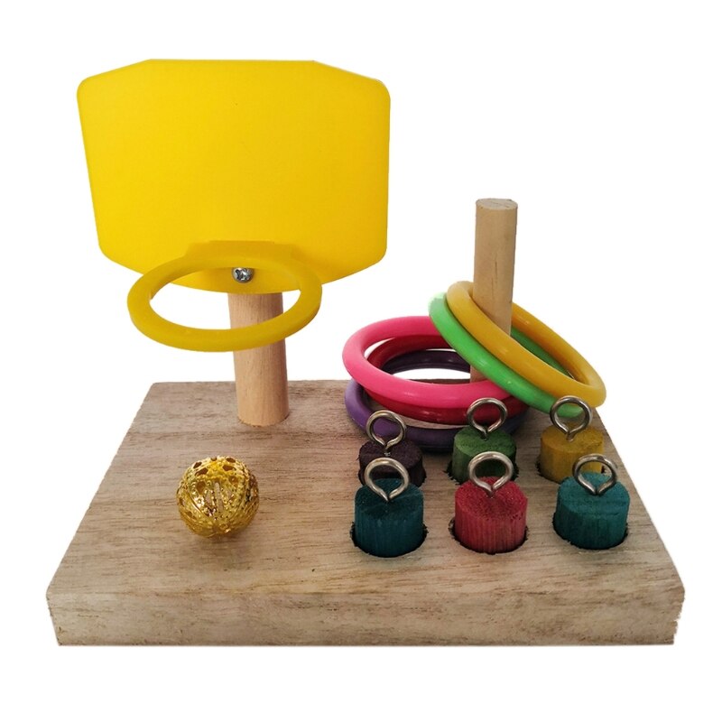 Wooden Box Bird Toy