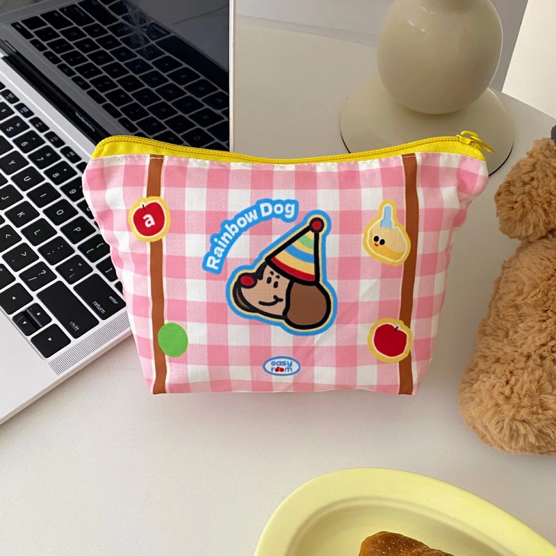 Cute Minimalist Cartoon Cloth Storage Bag