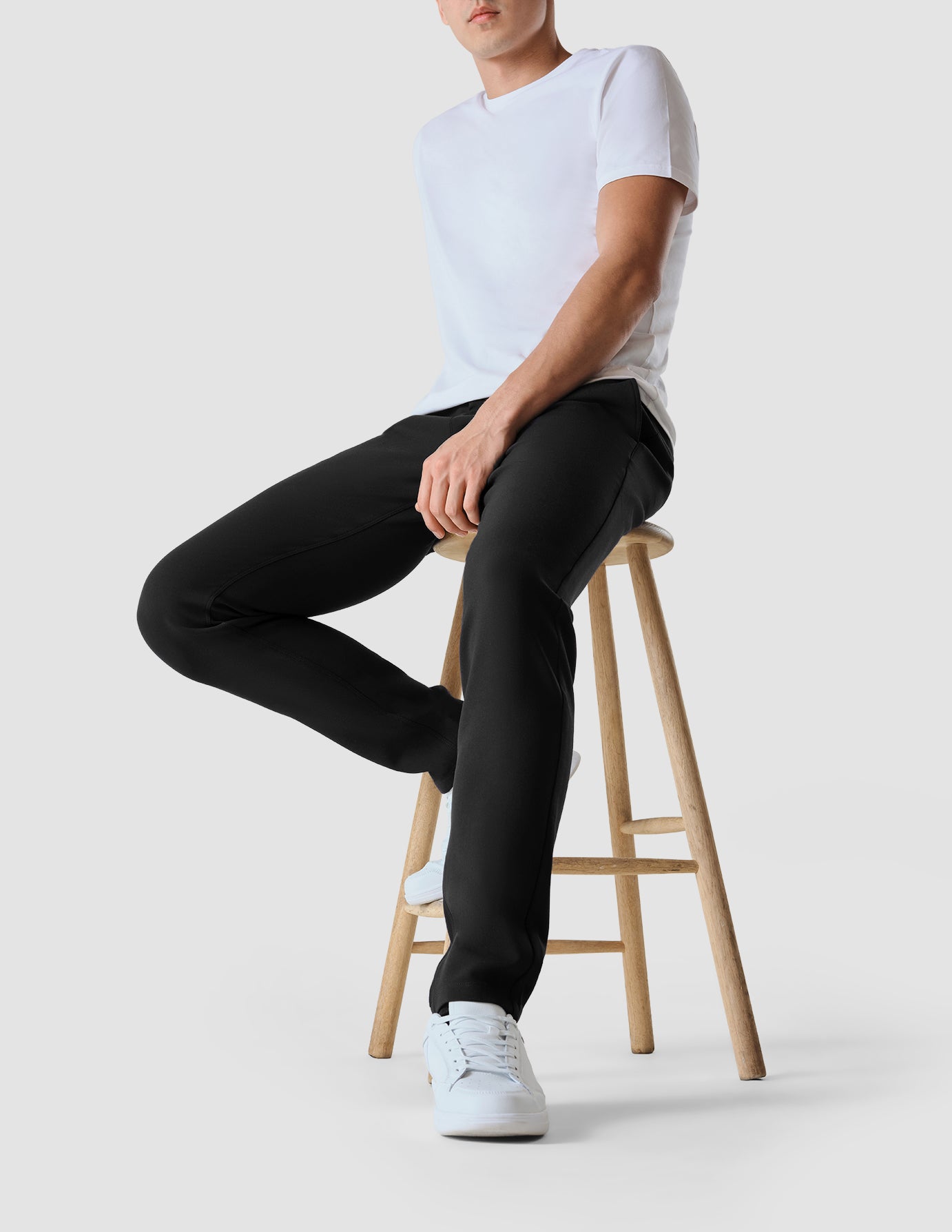 Heavy Edition Pants Slim Black