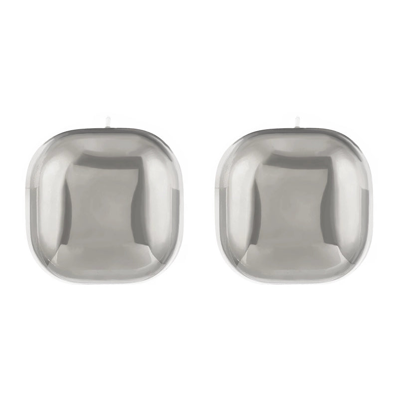 1 Pair Minimalist Classic Style Water Droplets Titanium Steel 18K Gold Plated Ear Studs