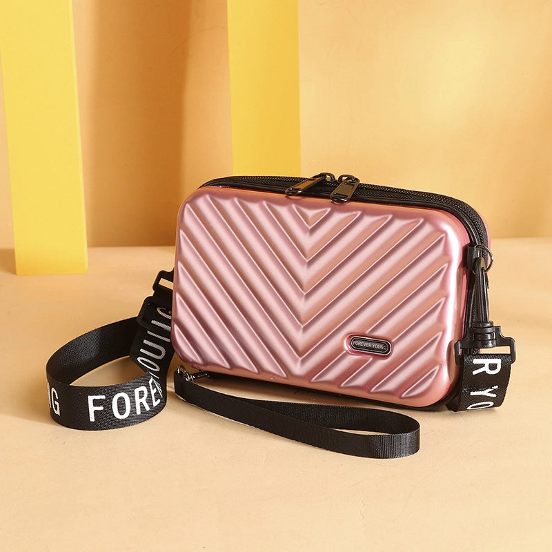 Women's PVC Letter Streetwear Zipper Phone Wallets