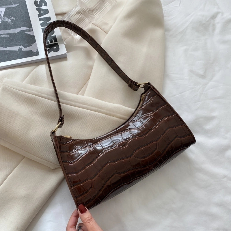Women's Small Pu Leather Fashion Underarm Bag