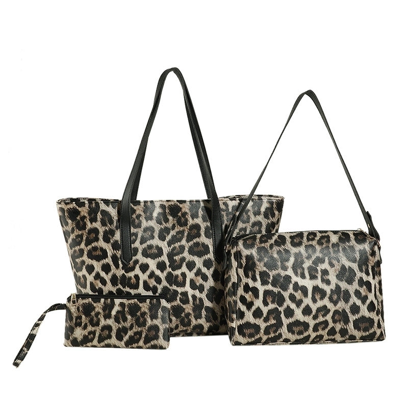 Simple Fashion Trendy Large Capacity Tote Bag Autumn New Simple Casual Shoulder Bag Retro Commuter Bag