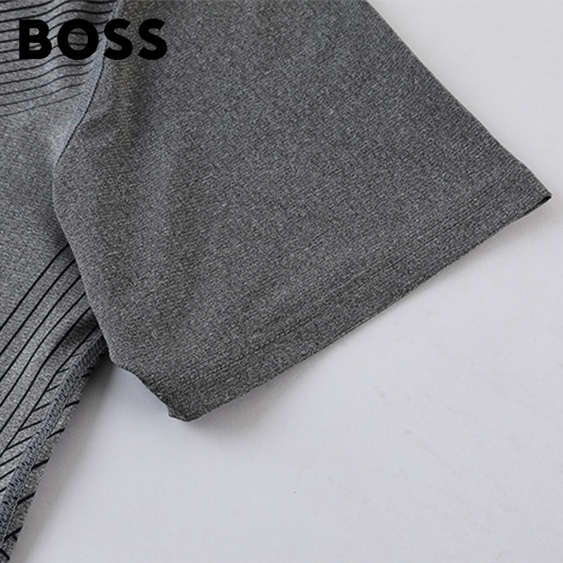 BOSS Men-s Sweat-absorbent Breathable T-shirt