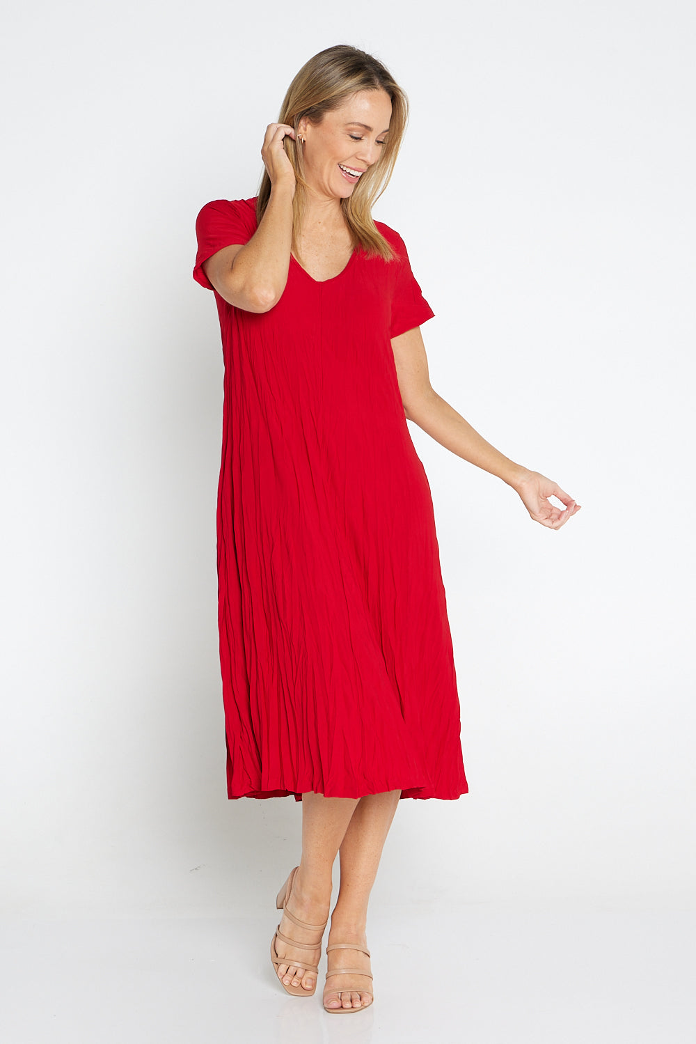 Stella Dress - Red