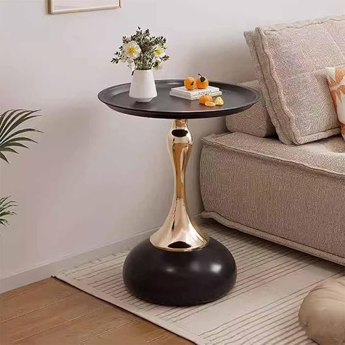Sofa Side Round Table. Metal Round Table