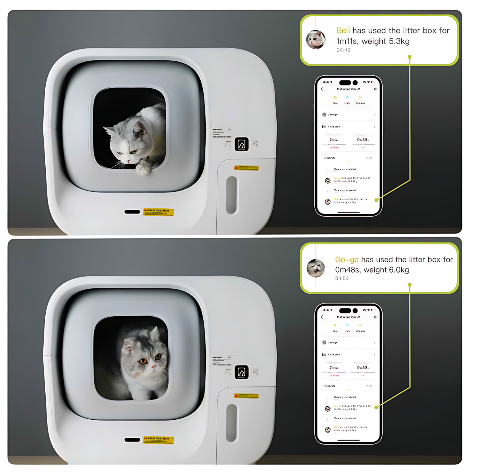 Furbulous Smart Cat Litter Box - Automatic Self-Cleaning with App Control and Remote Monitoring