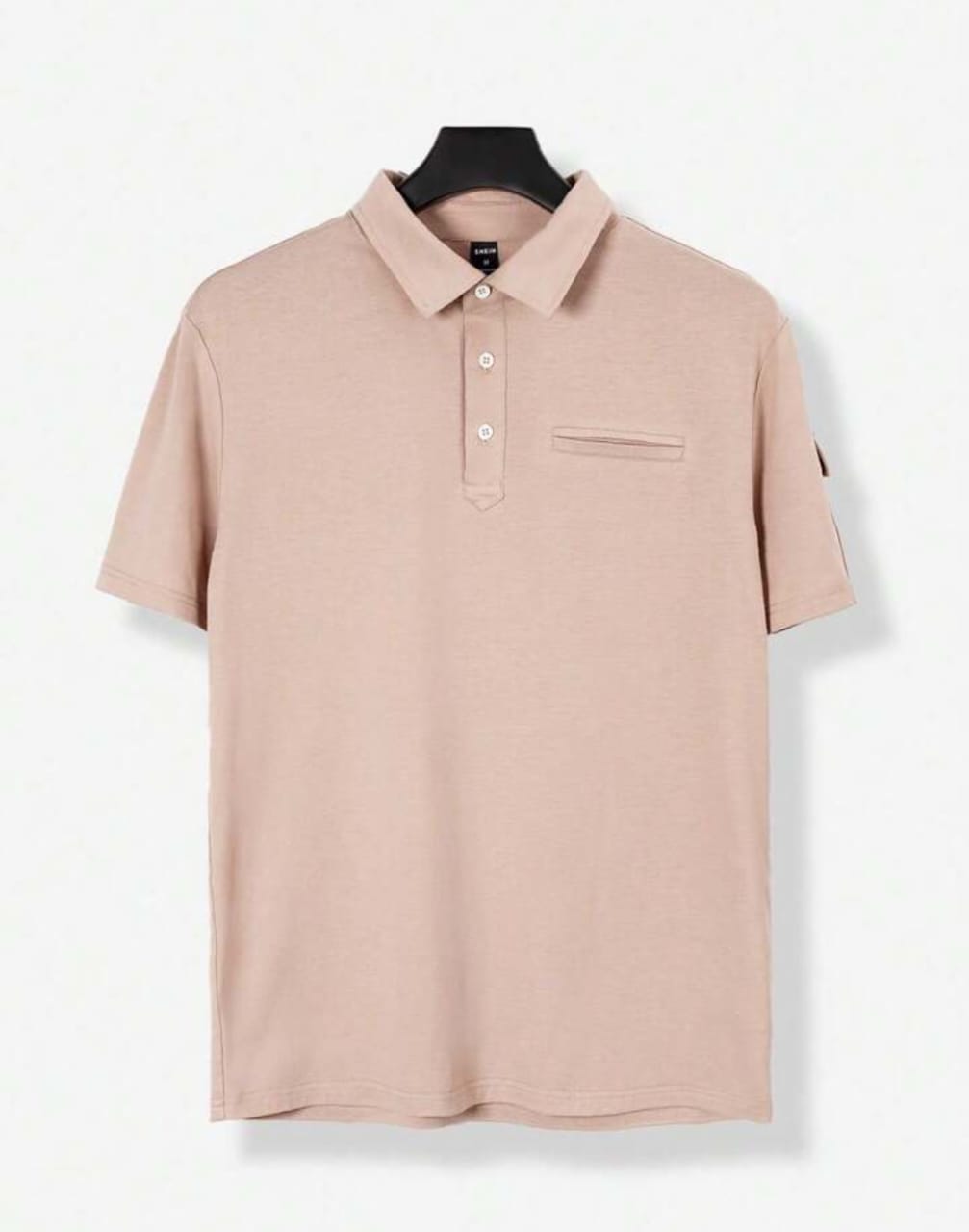 MEN CASSUAL POLO COLLAR SHORT SLEEEVE T SHIRT