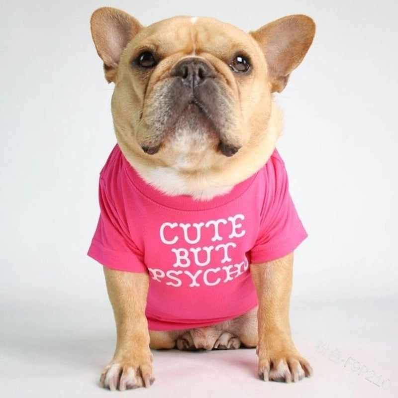 Fashion Cloth Letter Pet Clothing 1 Piece