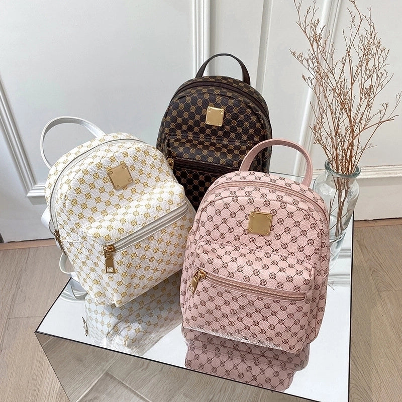 Foreign Trade Backpack Women's Small Size New Bags Fashion Minority Design Bag Women's Single-shoulder Bag