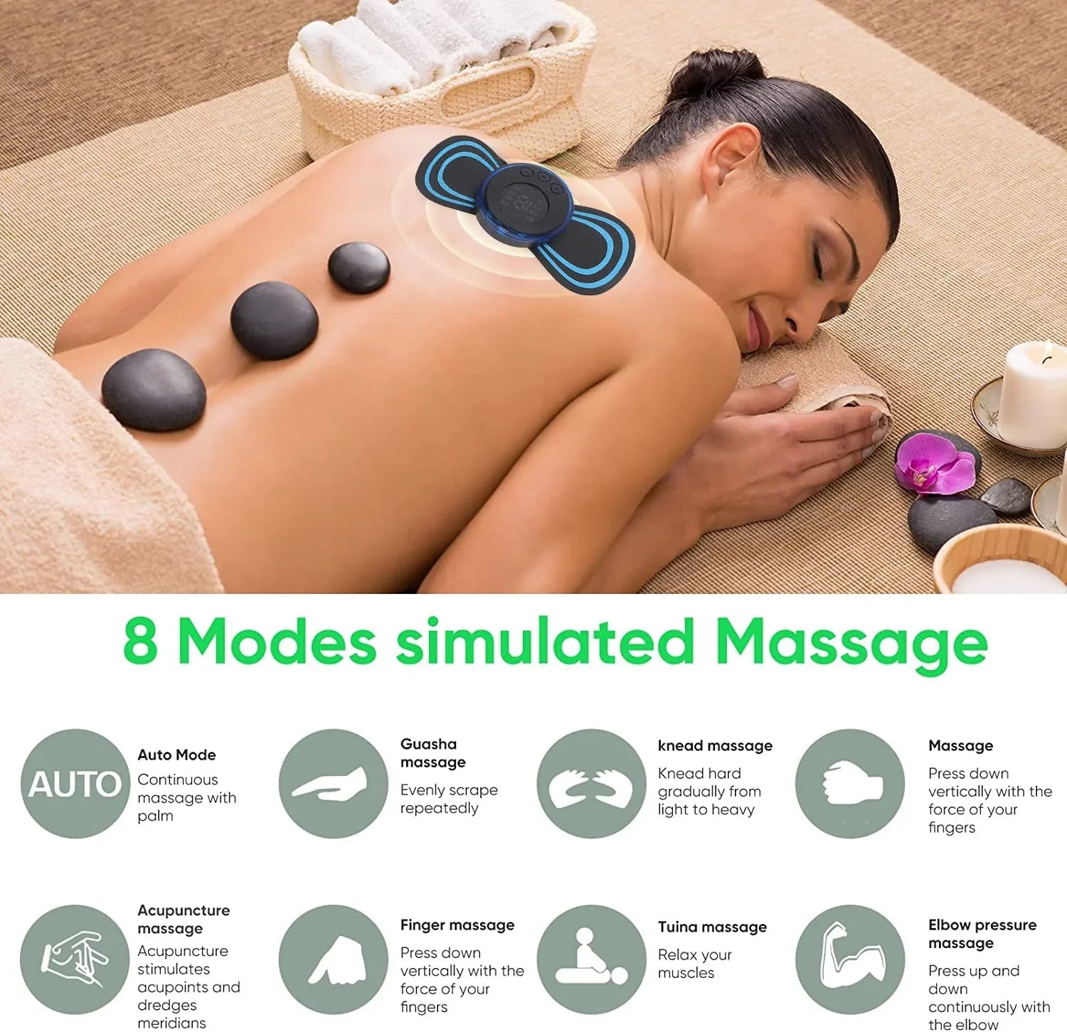 EMS Mini Neck Back Body Massager