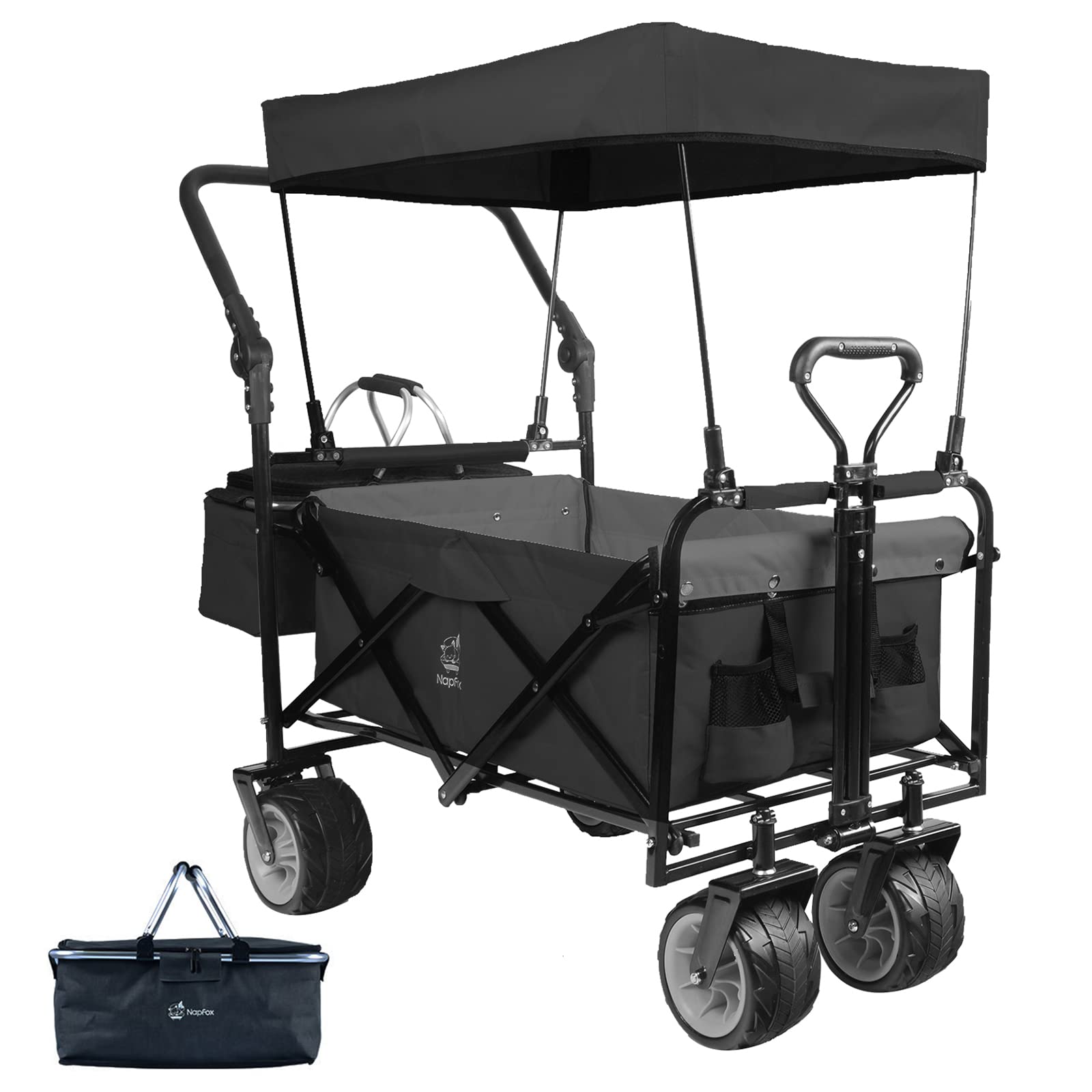 Heavy Duty Folding Cart with Removable Canopy