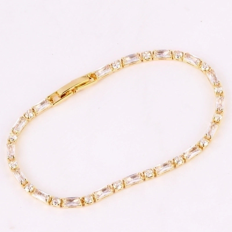 Retro Geometric Copper Bracelets Necklace In Bulk