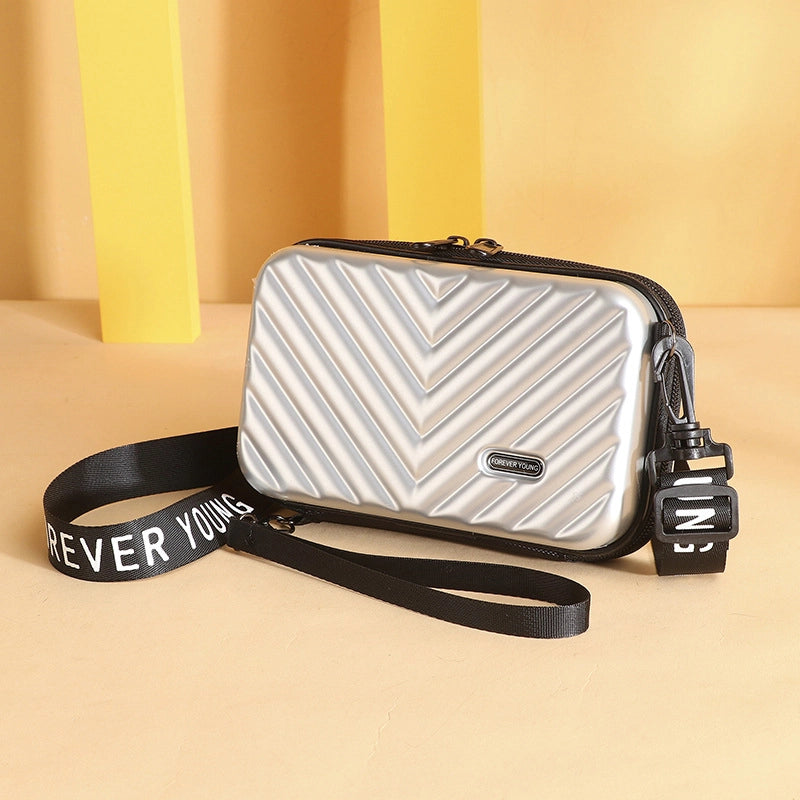 Women's PVC Letter Streetwear Zipper Phone Wallets