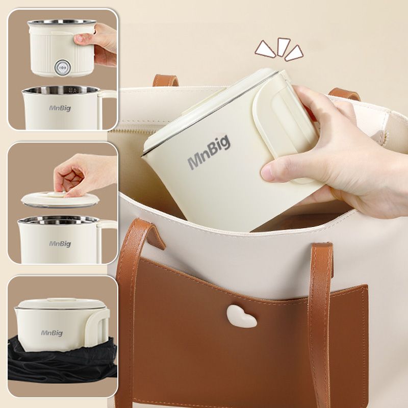 Multifunctional Foldable Stainless Steel Electric Pot/ Kettle