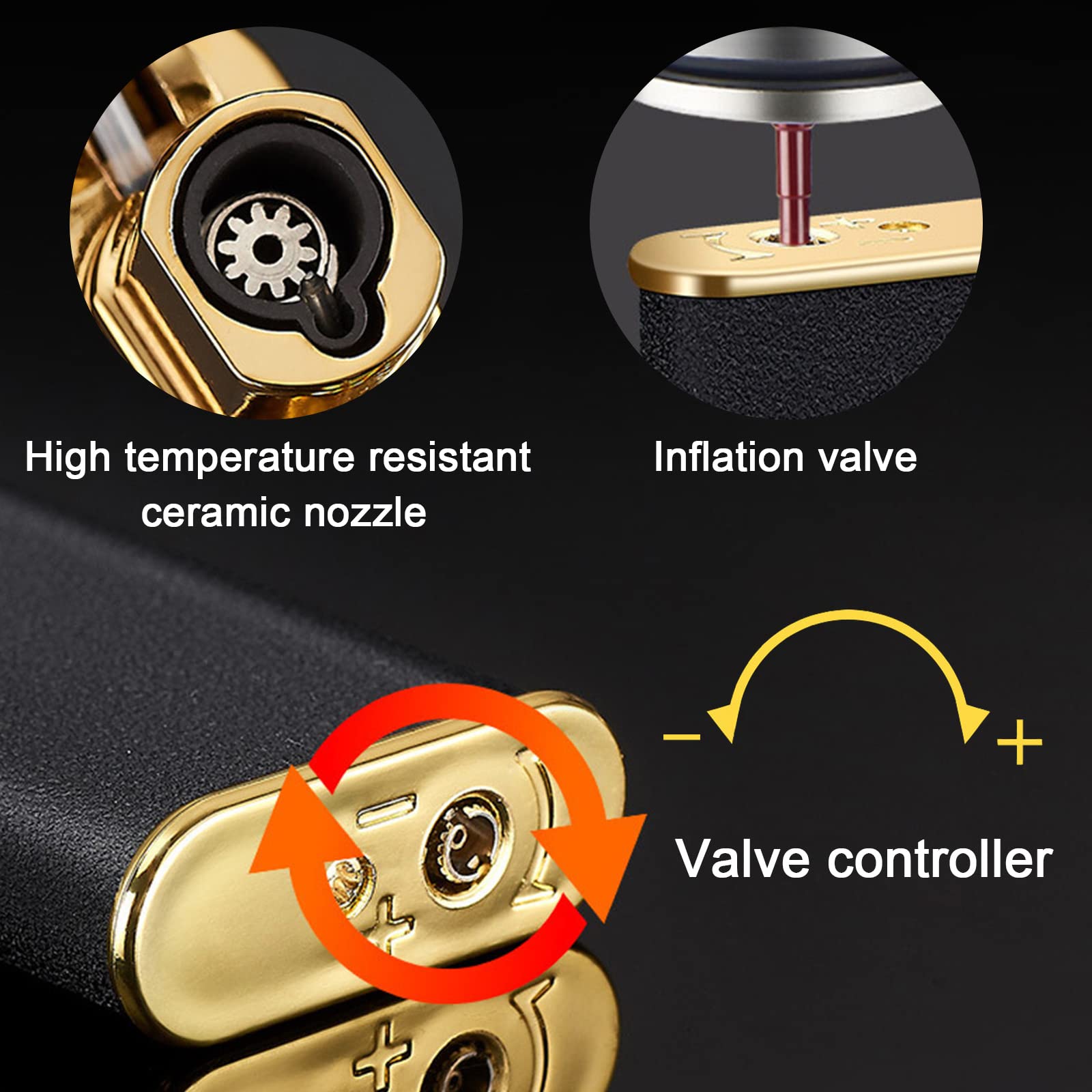 🔥  49% OFF🔥Double fire switch direct punch metal lighter