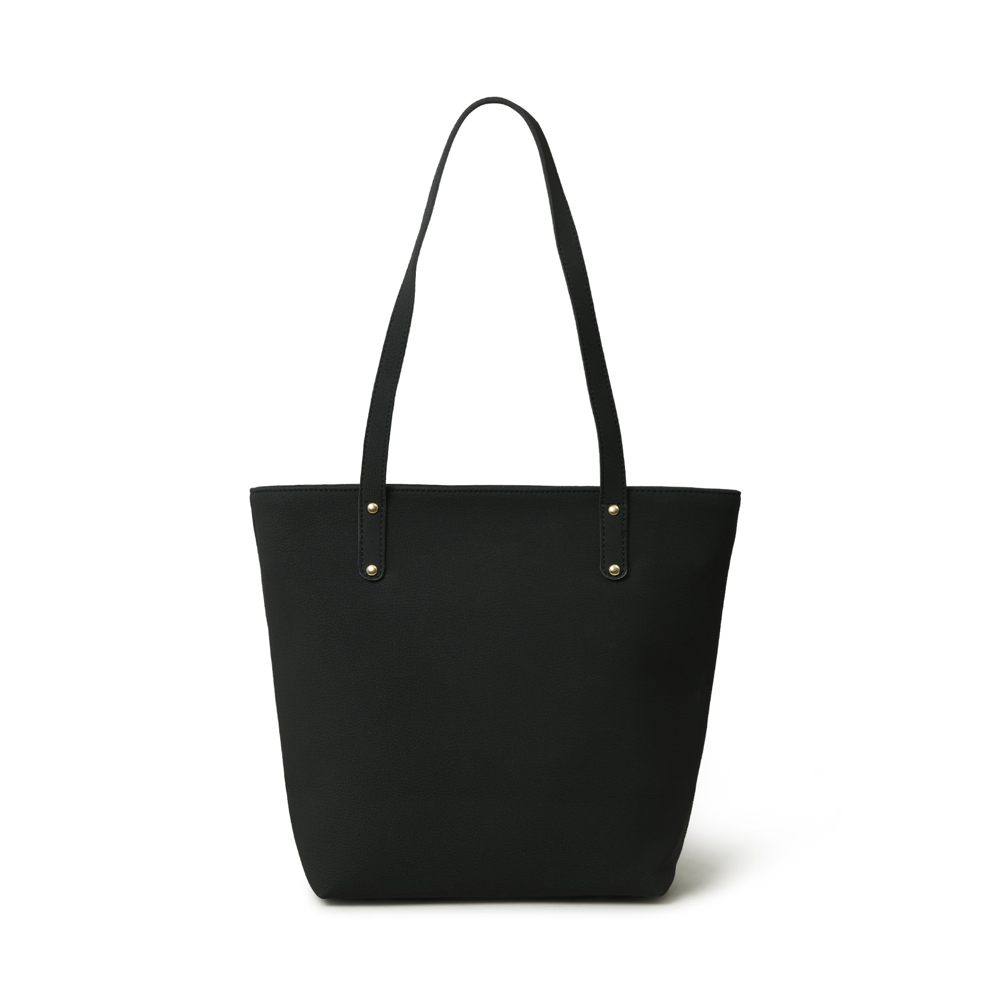 Era Vegan Leather Tote- Midnight Black