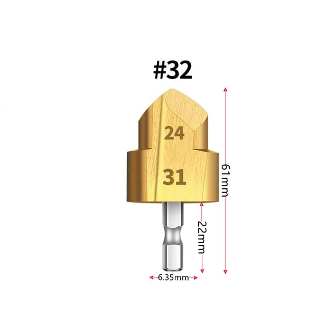 🔥2024 SALE - Heavy Duty Pipe Reaming Drill Bits