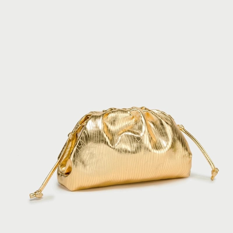 Women's Bag New Golden Cloud Bag Large And Small Size Woven Dumpling Bag Handbag Single Shoulder Crossbody Bag Women's Bag