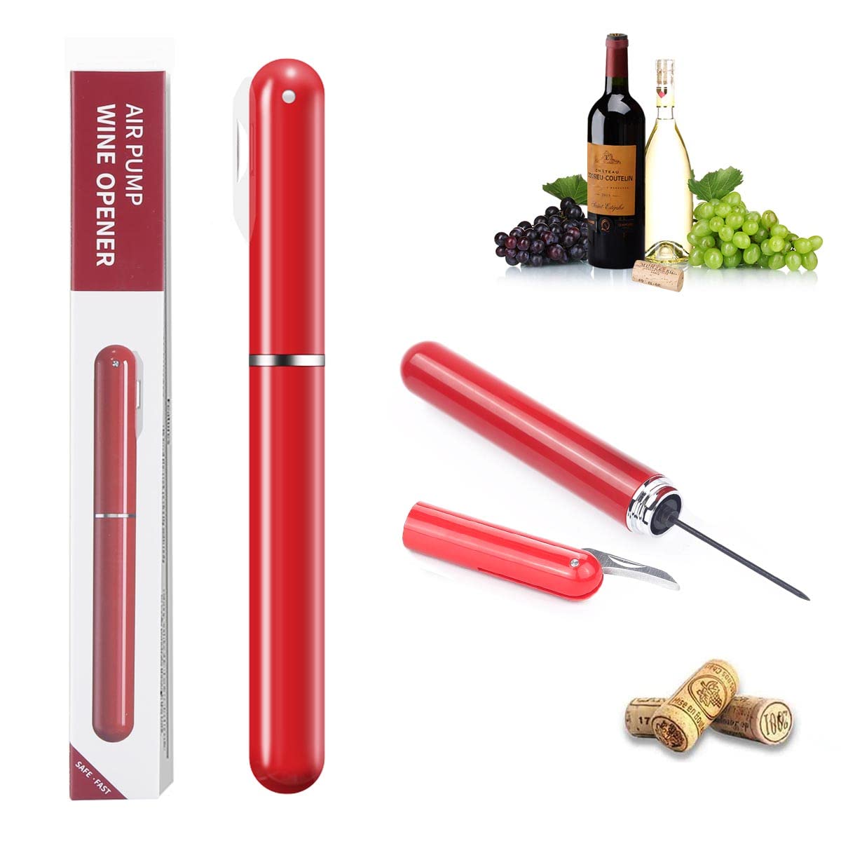 🍾Air pressure wine corkscrew🍾Give a free gift🎁