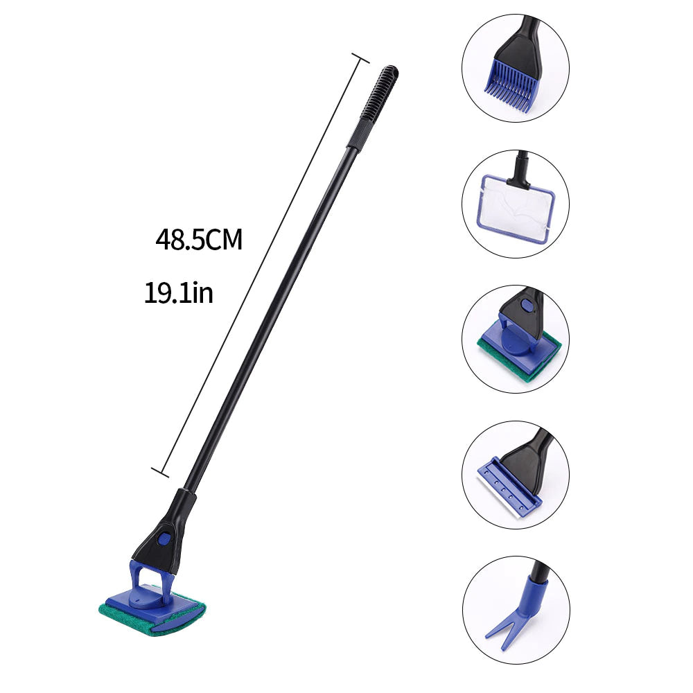 5 In 1 Aquarium Tank Cleaner