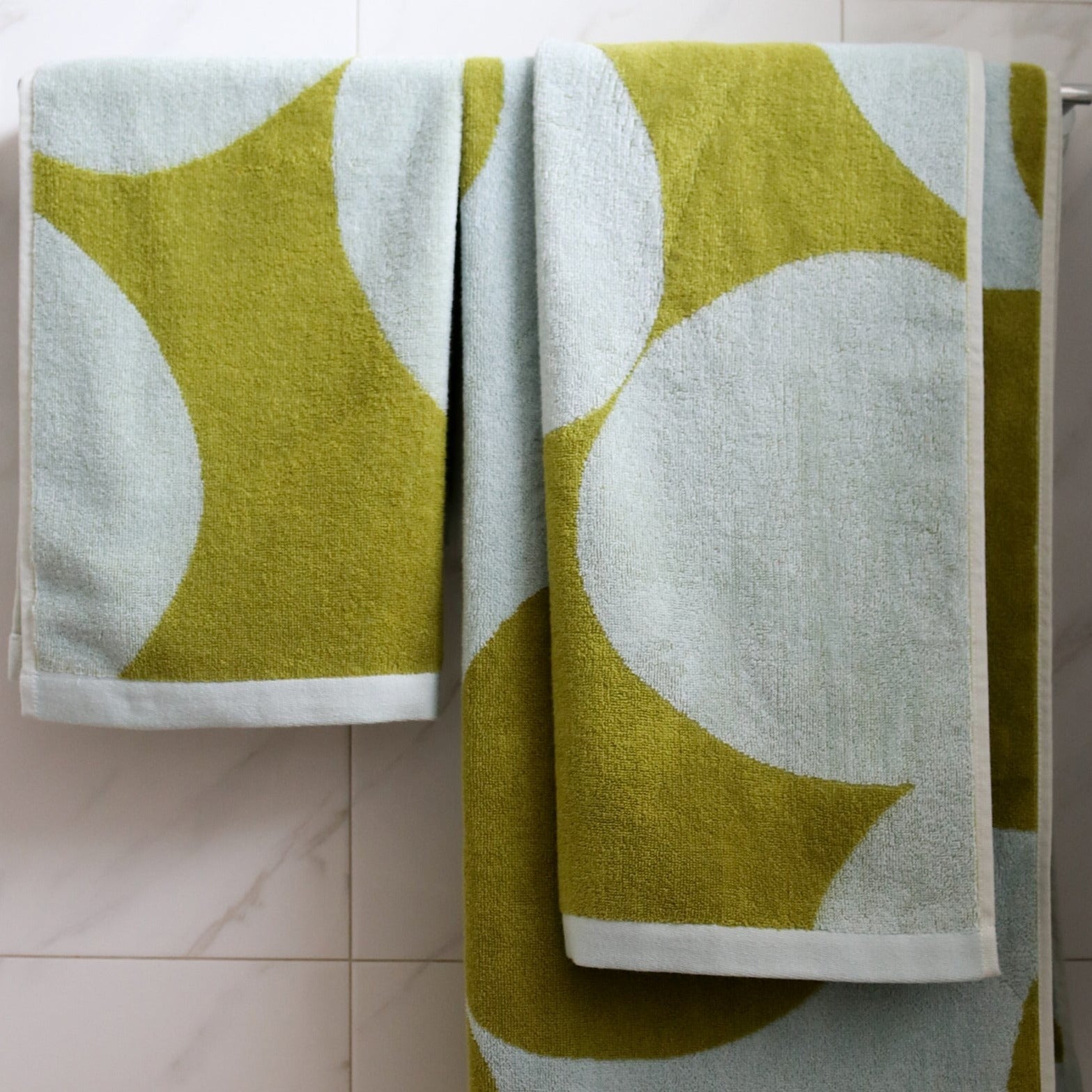 Organic Cotton Pebble Bath Towel