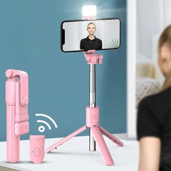 2022 New 6 In 1 Wireless Bluetooth Selfie Stick (🔥BUY 2 SAVE 5%OFF & FREE SHIPPING)