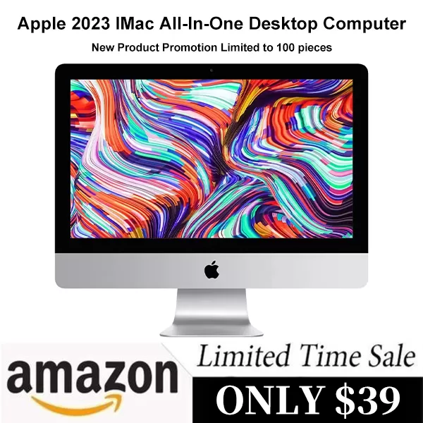 Apple 2023 iMac All-in-One Desktop Computer with M3 chip - 24-inch