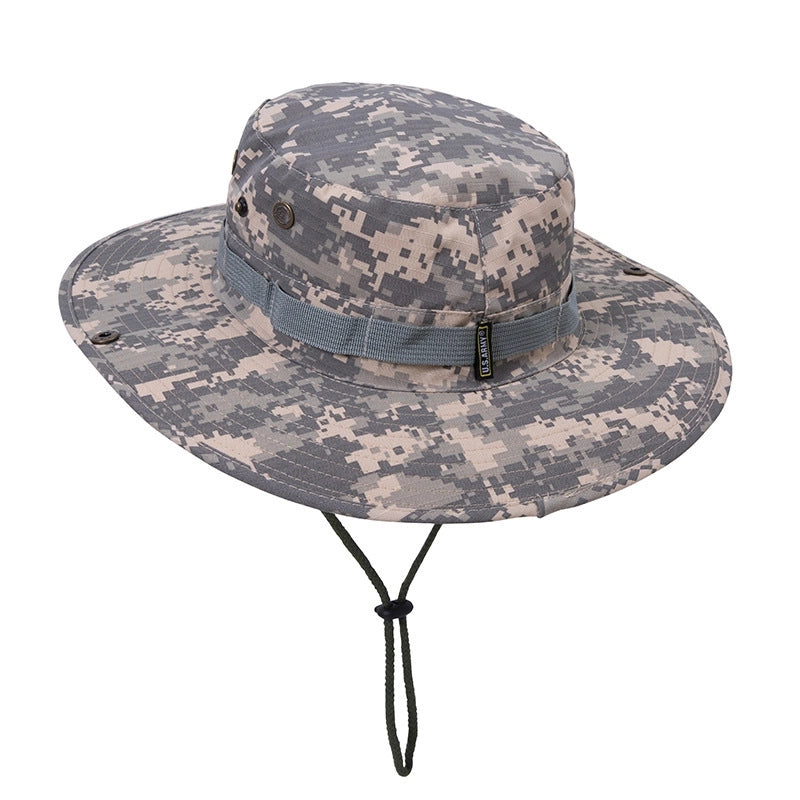 Unisex Casual Minimalist Letter Solid Color Embroidery Big Eaves Bucket Hat